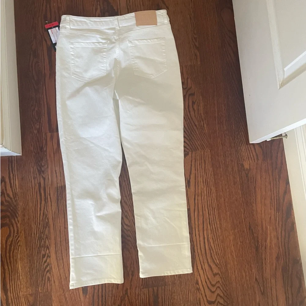 NWT Frye Women’s High Rise Jeans in Ivory Off White Size 8 / 29 - Picture 5 of 8